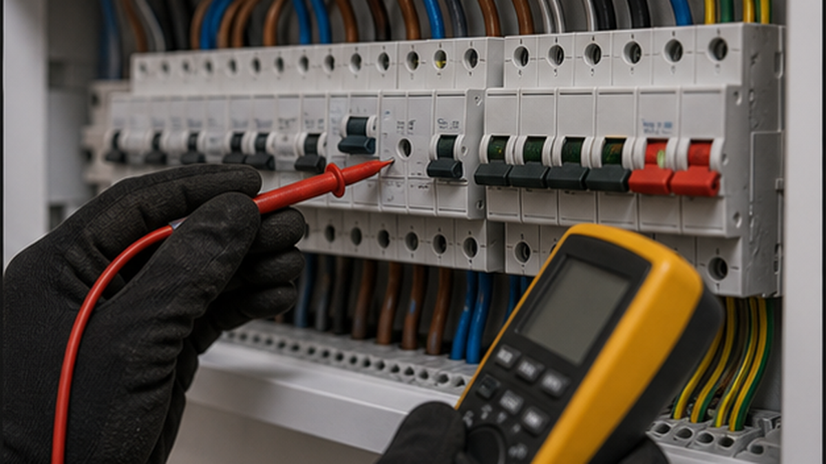 Illustrative commercial eicr work in Brechin