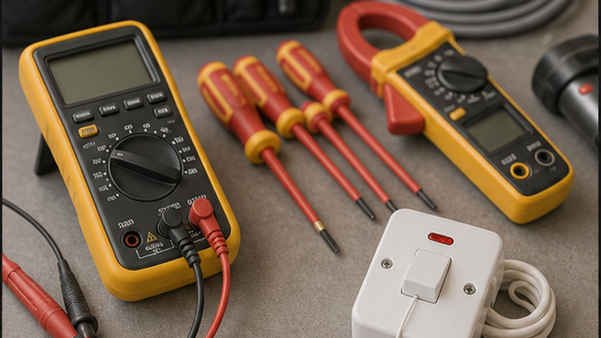 Tools for electric showers