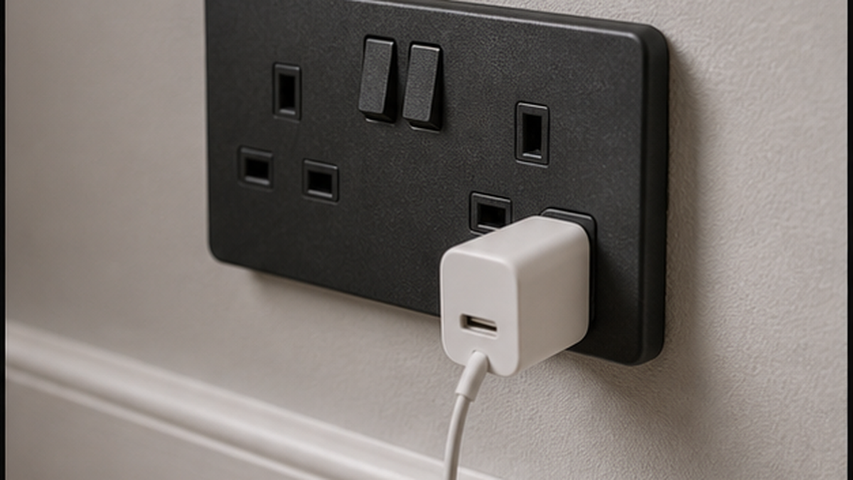 Illustrative extra sockets work in Brechin