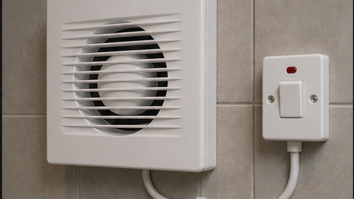 Illustrative extractor fans work in Brechin