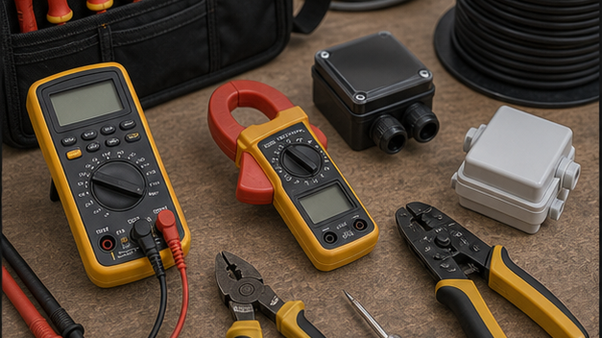 Tools for garage wiring
