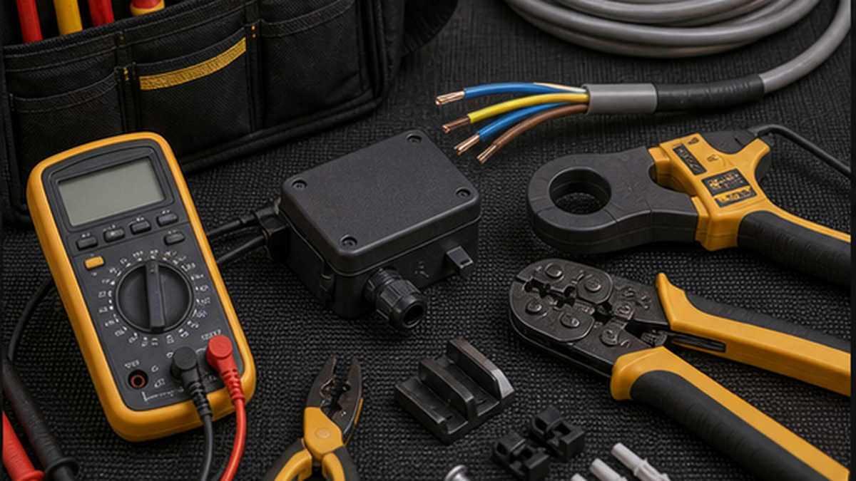 Tools for hot tub wiring
