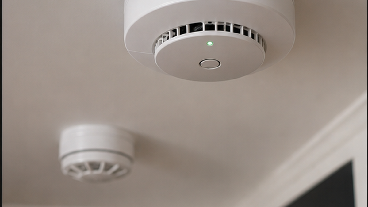 Illustrative smoke alarms work in Brechin