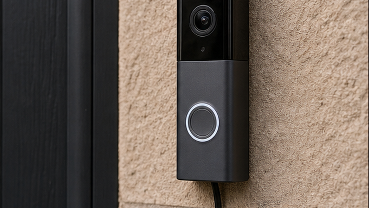 Illustrative video doorbells work in Brechin